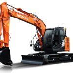 GPSで管理!?図面データの通りに掘削が可能なショベルカー!